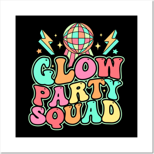 Glow Party Squad Posters and Art